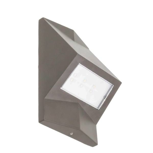 6 watt 100/150 volt 3000K Dark Bronze LED Wedge